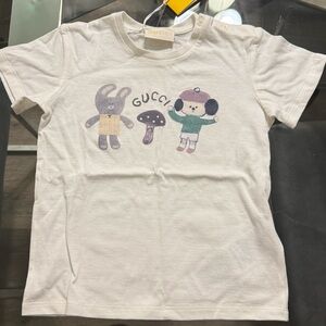 Gucci White Kids Tee